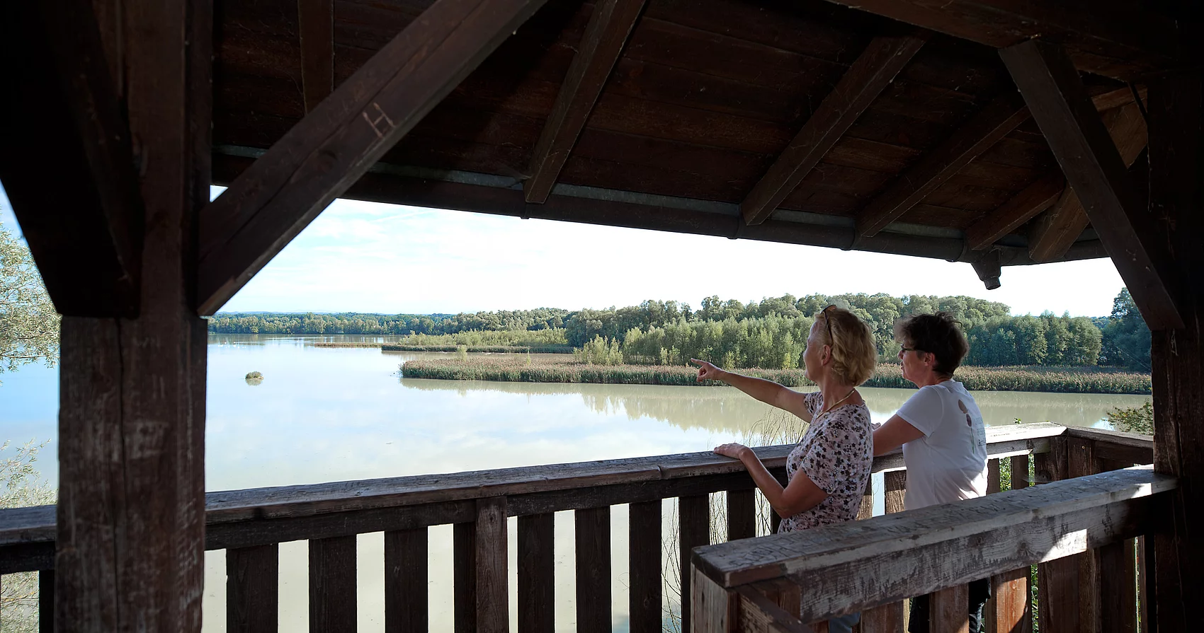 Aussichtspunkt im Inn-Reservat